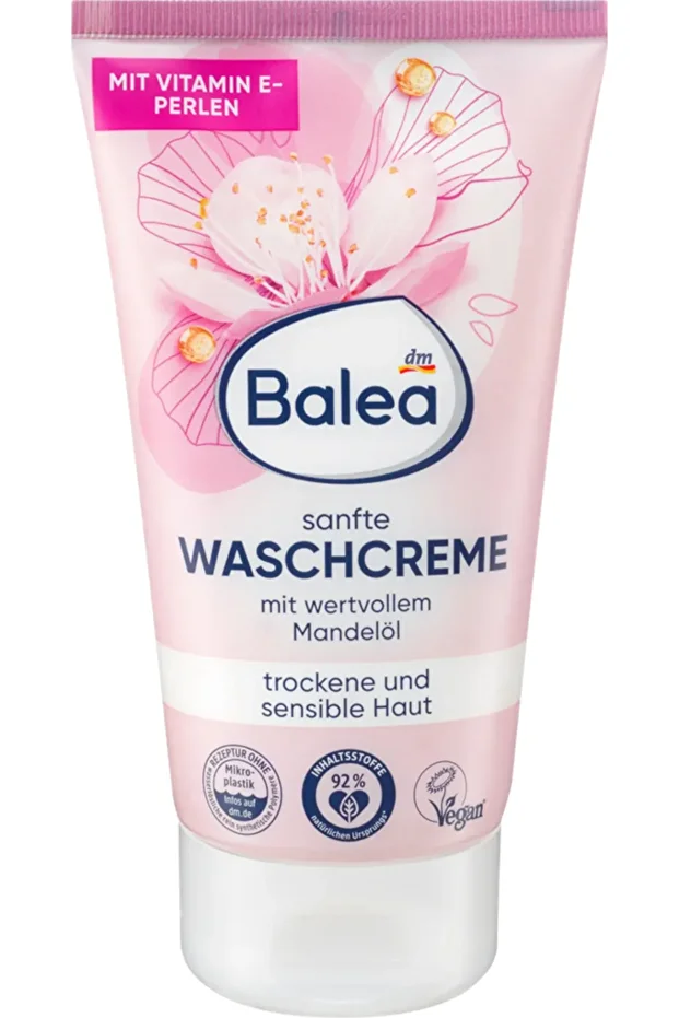 Yüz Yıkama Kremi , Badem yağı içerir , Kuru ve Hassas çiltlere uygun , 150 ml - 1