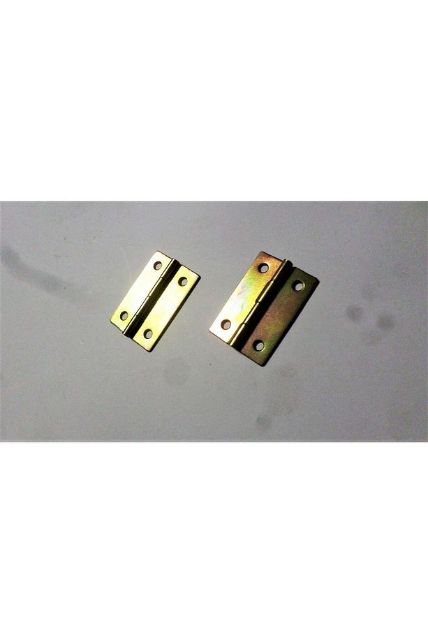 Mini Yaprak Menteşe 25x36mm ( 4adet ) + Vida (16+Ad.)Tavla-Kafes-Hobi vs. - 2