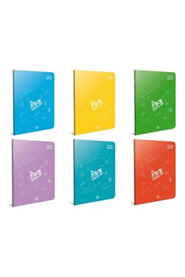 غطاء بلاستيكي بخياطة خلفية لدفتر A5 60YP مربع - 1