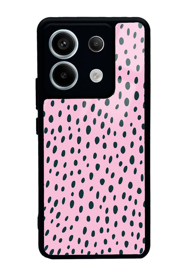 Xiaomi Redmi Note 13 Pro 5g Pink Speckle Design Glossy Phone Case