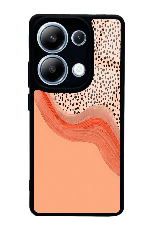 Xiaomi Redmi Note 13 Pro 4g Glossy Phone Case with Nude Speckled Design