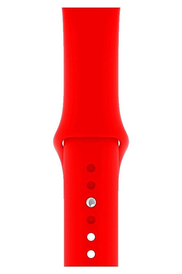 Apple Watch 4 5 6 7 8 9 10 Se 38 40 41mm Kordon Kayış 3 Adet Set Bileklik Klasik Kaliteli Silikon - 4