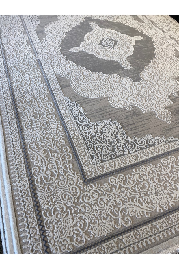 İpekli kalın salon halısı - 3