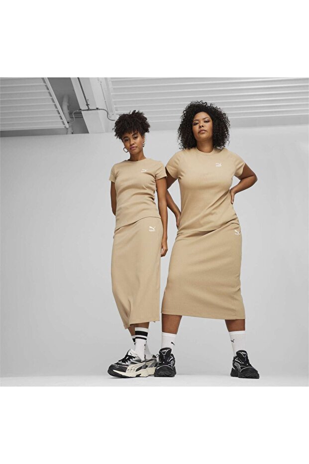 CLASSICS Ribbed Slim Tee T-Shirt - 1