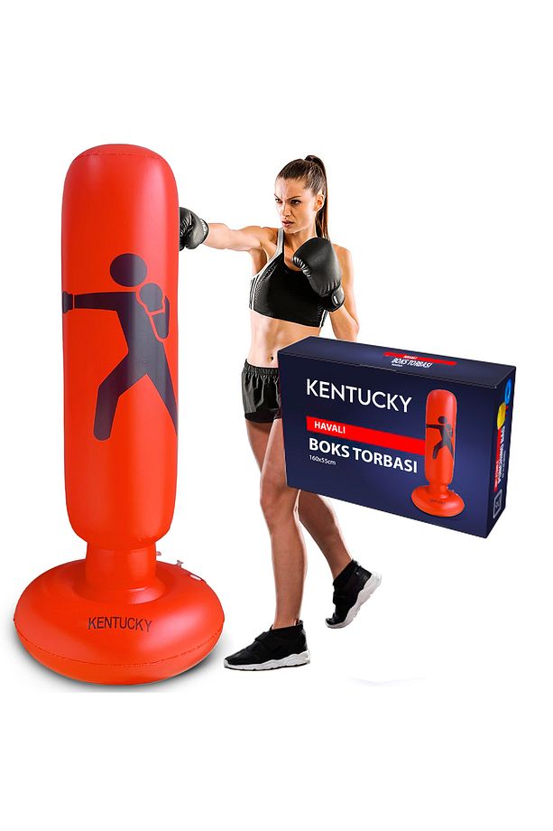 Ken Ryu 160 Cm Dikey Ayaklı Şişme Boks Torbası - 1