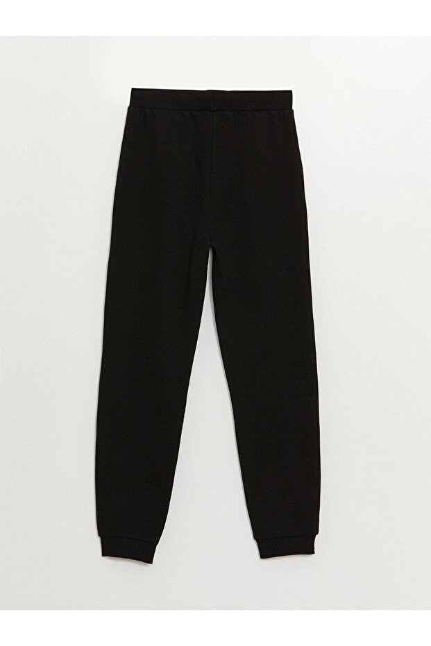 LCW Kids Beli Lastikli Basic Kız Çocuk Jogger Eşofman Altı - 5