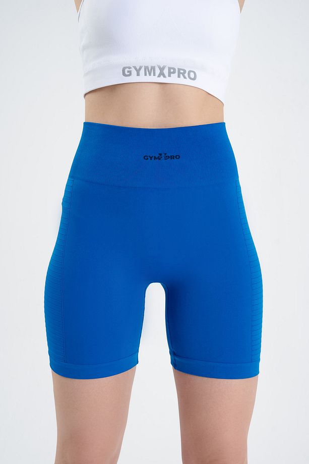 Push-up Detaylı Süper Esnek Düz Şort - 5