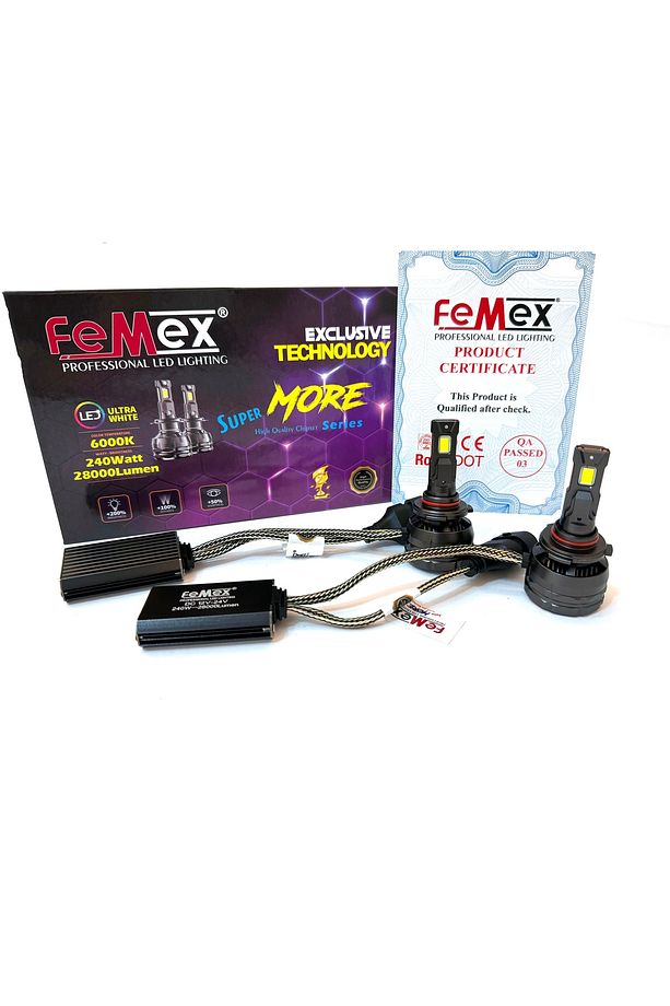 Super More Csp Superıor Etı Chipset Hb 9005 Radyatör Soğutmalı Extra Performans Led Xenon - 3