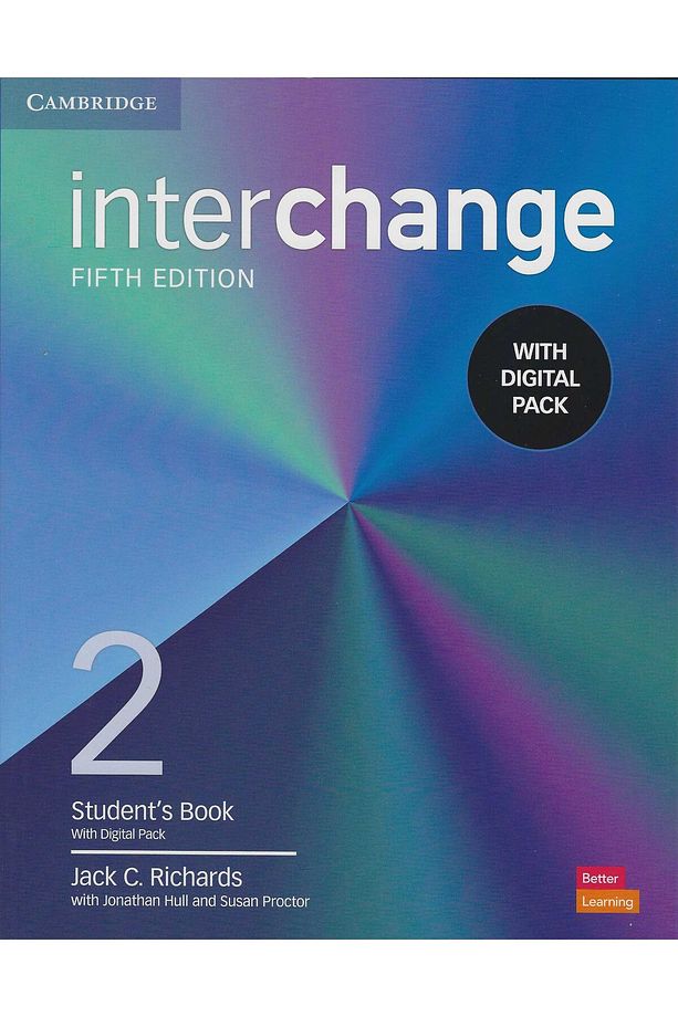 Interchange Level 2 Student's Book with Digital Pack   Orjinal,kodludur  (workbook yoktur ) - 2