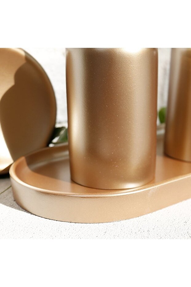 صينية فيكتوريا بيضاوية صغيرة من فرو المنك - 6