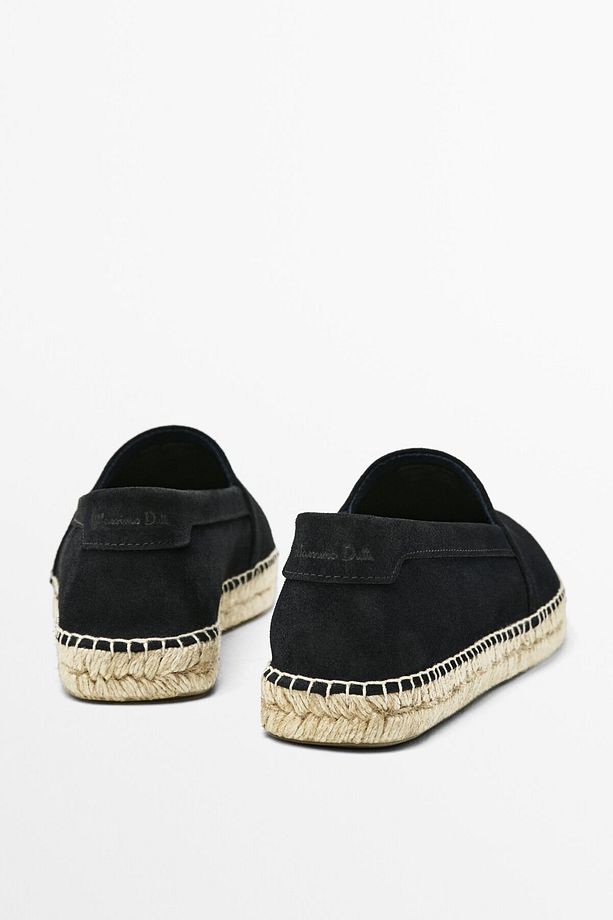 Kalın süet espadril - 4