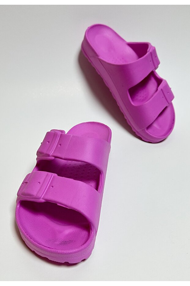 SMALL MOLD ANATOMIC SOLE EXTRA LIGHT WATER RESISTANT CHILDREN'S HOME SCHOOL AND STREET SLIPPERS (WITHOUT BUCKLE)