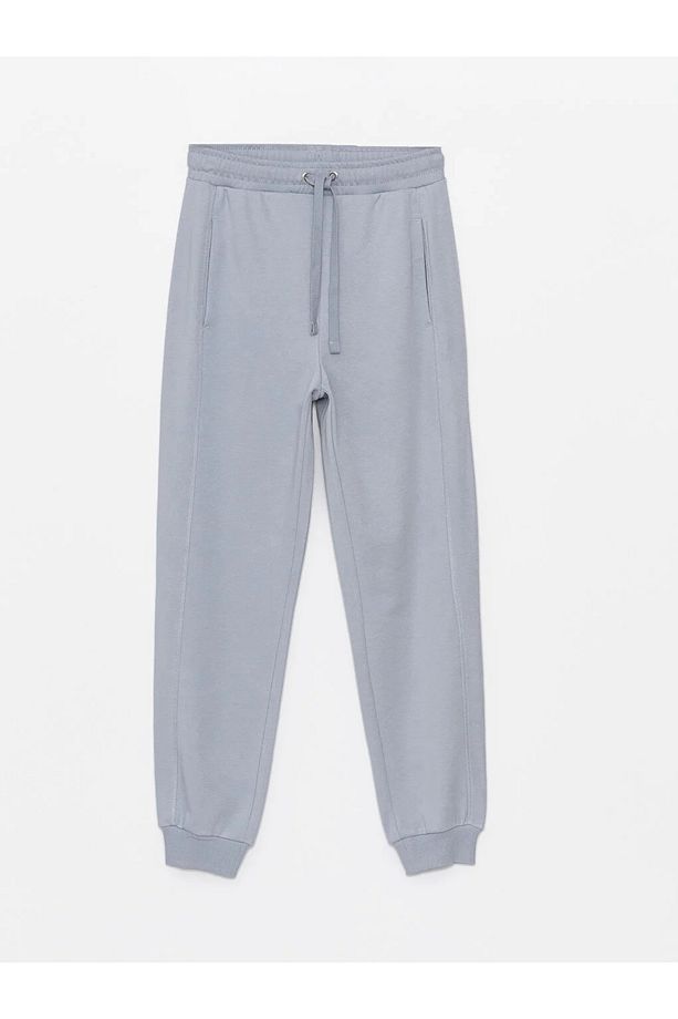 LCW Vision Kadın Beli Lastikli Düz Jogger Eşofman Altı - 7