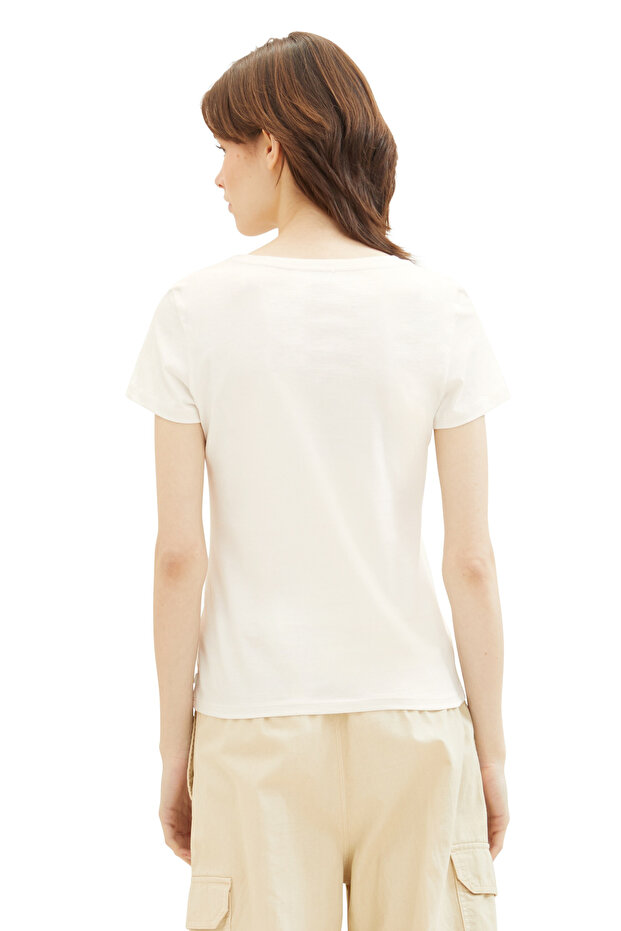 bedrucktes Basic-T-Shirt - 3