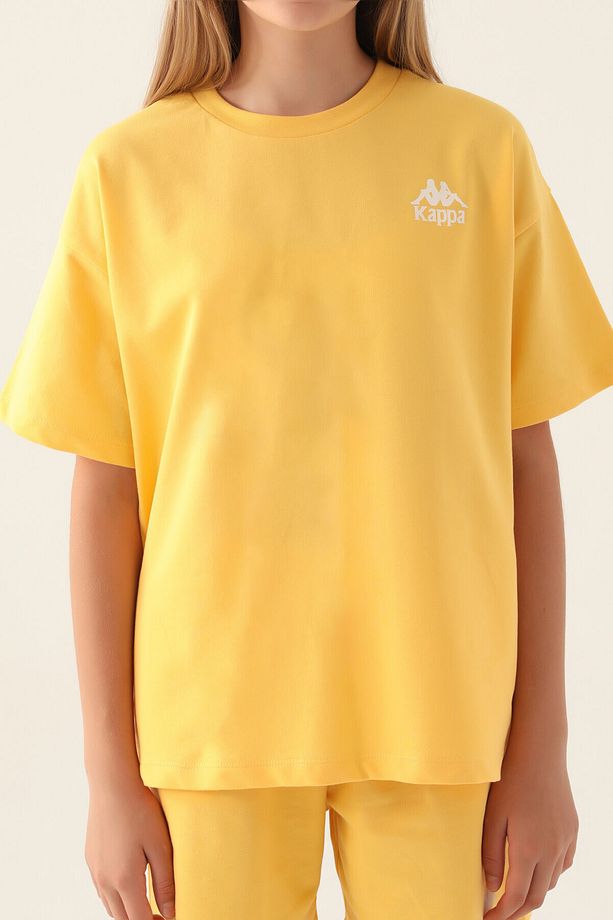Basics Sarı Kız Çocuk T-Shirt - 3