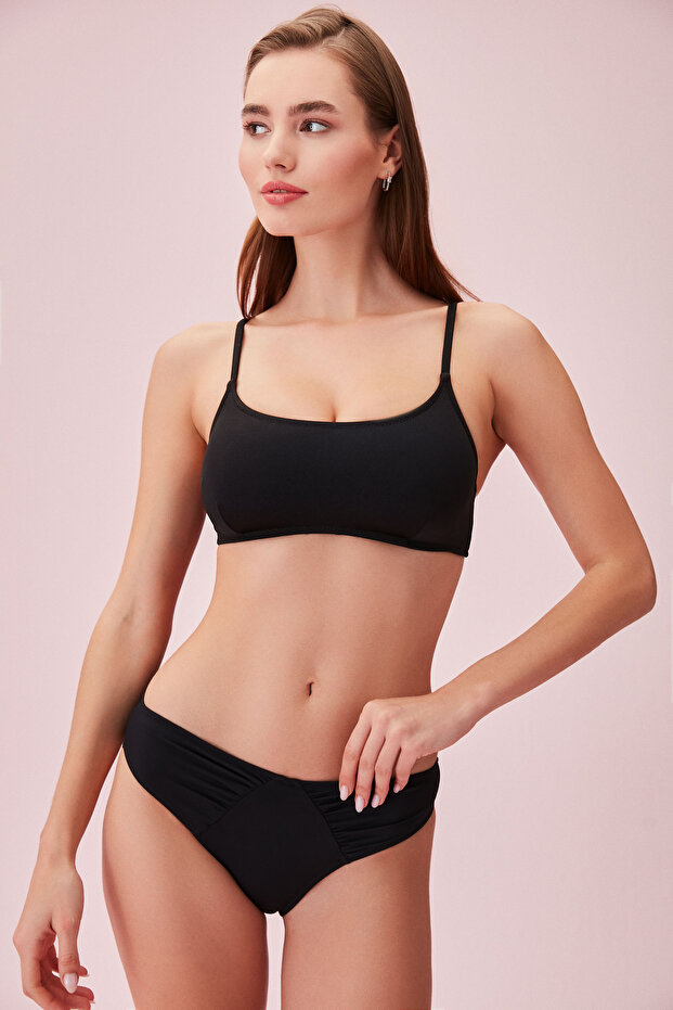 Düz Bralet Bikini Üst - 3