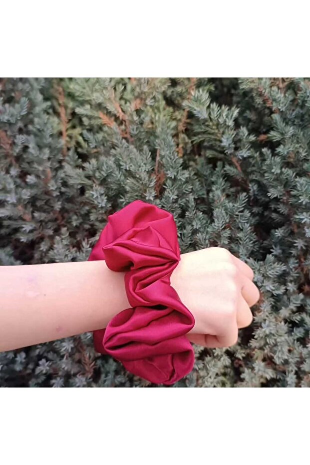Satin bagel buckle