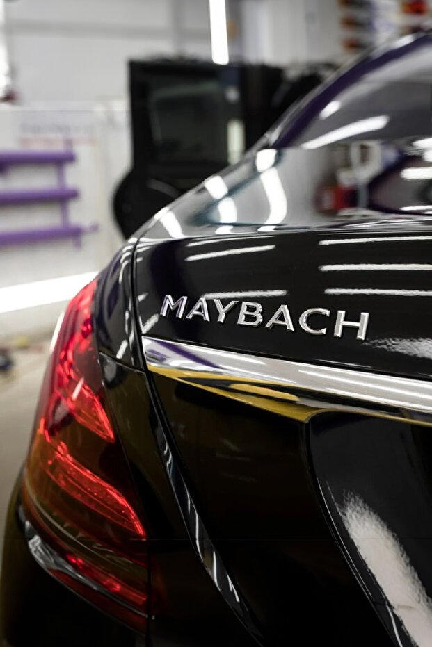 Maybach Dönüşüm Facelift Amblem Logo Seti - 7
