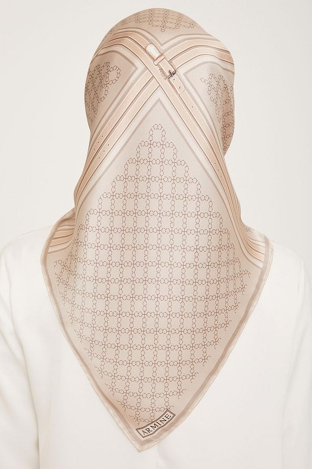Ipek Eşarp 9054d-19 - 2023 Kış Ipek Twill - 3