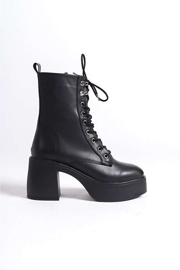 Women's Platform Heeled Casual Boots SHT060K04A