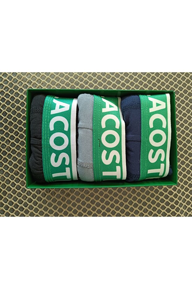 LACOSTE BOXER 3 ADET - 1