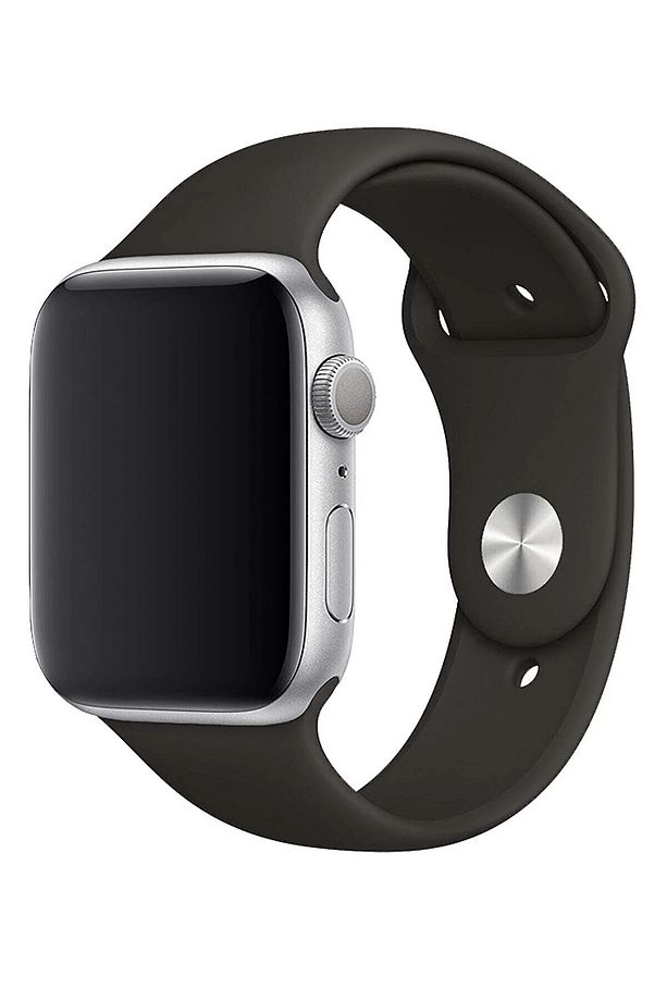 Apple Watch 4 5 6 7 8 9 10 Se 38 40 41mm Kordon Kayış 3 Adet Set Bileklik Klasik Kaliteli Silikon - 5