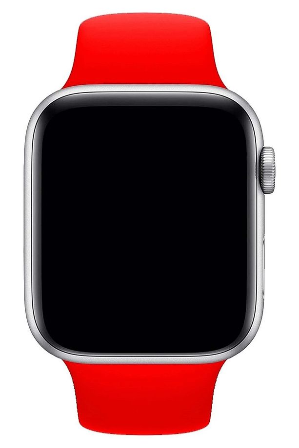 Apple Watch 4 5 6 7 8 9 10 Se 38 40 41mm Kordon Kayış 3 Adet Set Bileklik Klasik Kaliteli Silikon - 6