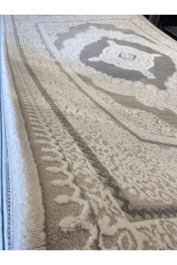 İpekli kalın salon halısı - 4