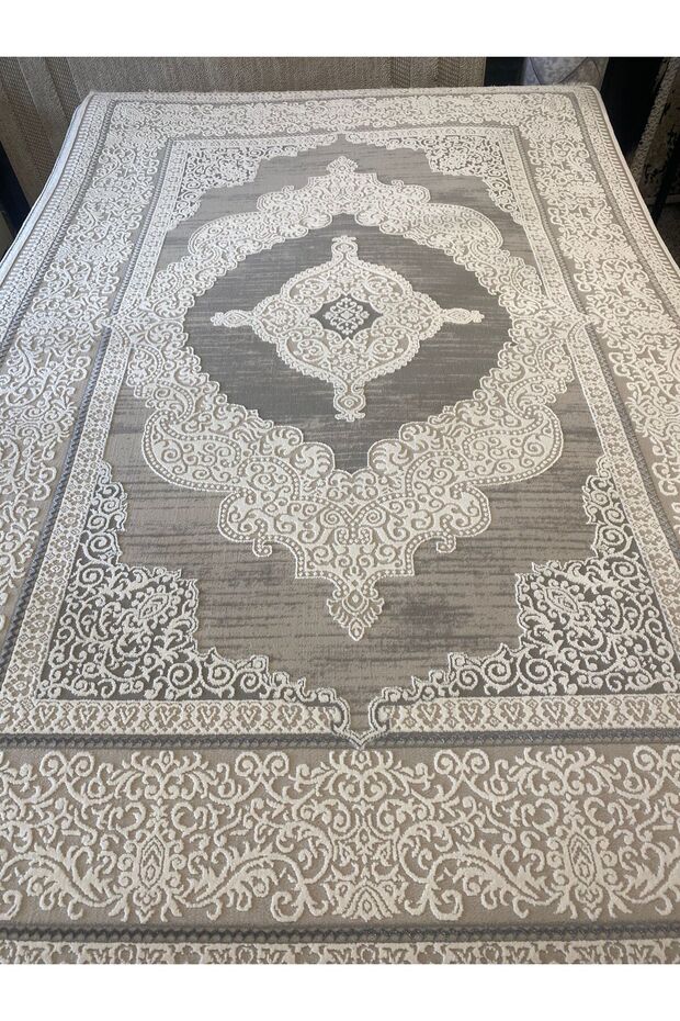 İpekli kalın salon halısı - 1