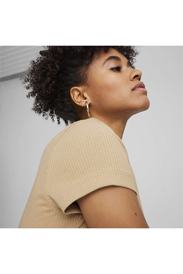 CLASSICS Ribbed Slim Tee T-Shirt - 6