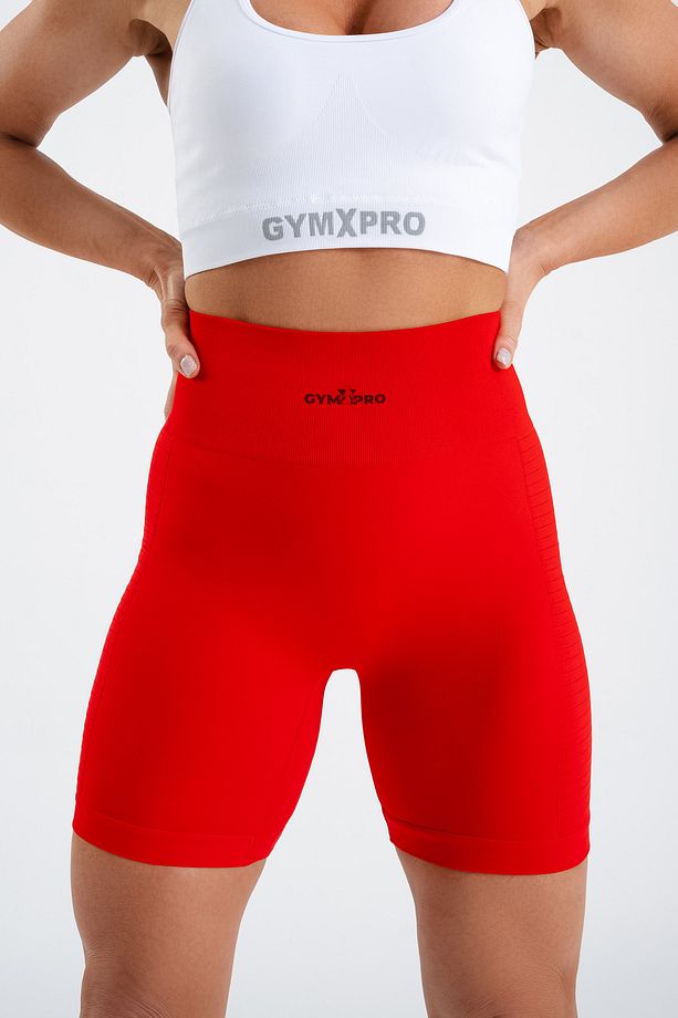 Push-up Detaylı Süper Esnek Düz Şort - 4