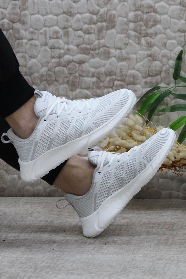 Lıster TX 4FX Beyaz Gri X-SOFT Yumuşak Taban Sneaker Erkek Ayakkabı - 5