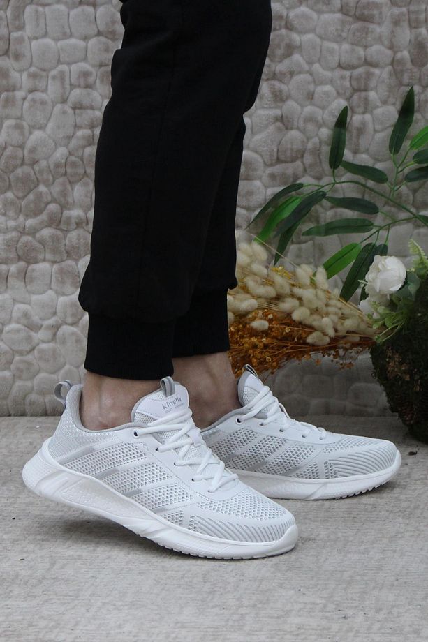 Lıster TX 4FX Beyaz Gri X-SOFT Yumuşak Taban Sneaker Erkek Ayakkabı - 1