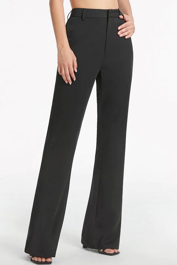 X Nurbeli Kadın İspanyol Paça Basic Pantolon - 3