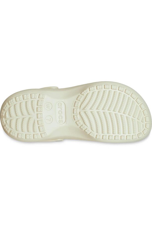 Classic Platform Clog W - Bone - 4