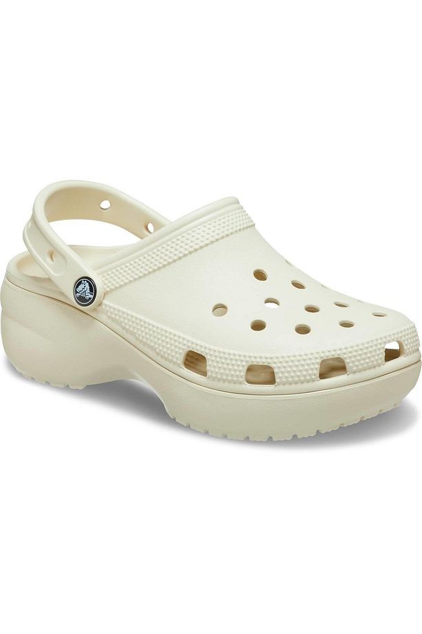 Classic Platform Clog W - Bone - 5