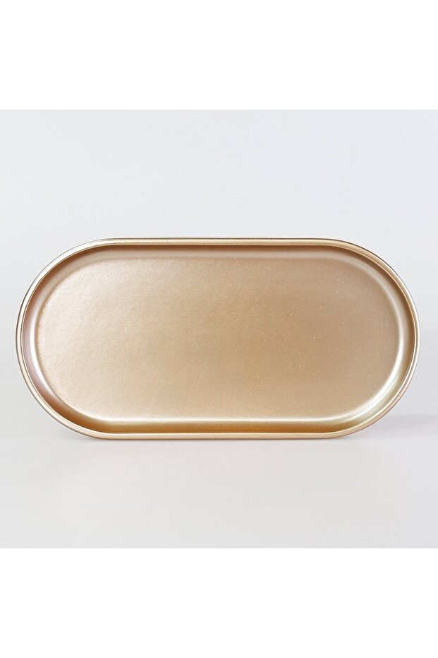 صينية فيكتوريا بيضاوية صغيرة من فرو المنك - 3