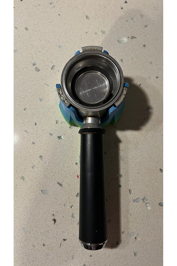 Porta Filtre Standı Espresso tutucu aparat 50 - 58 MM 3 Kulaklı - 2