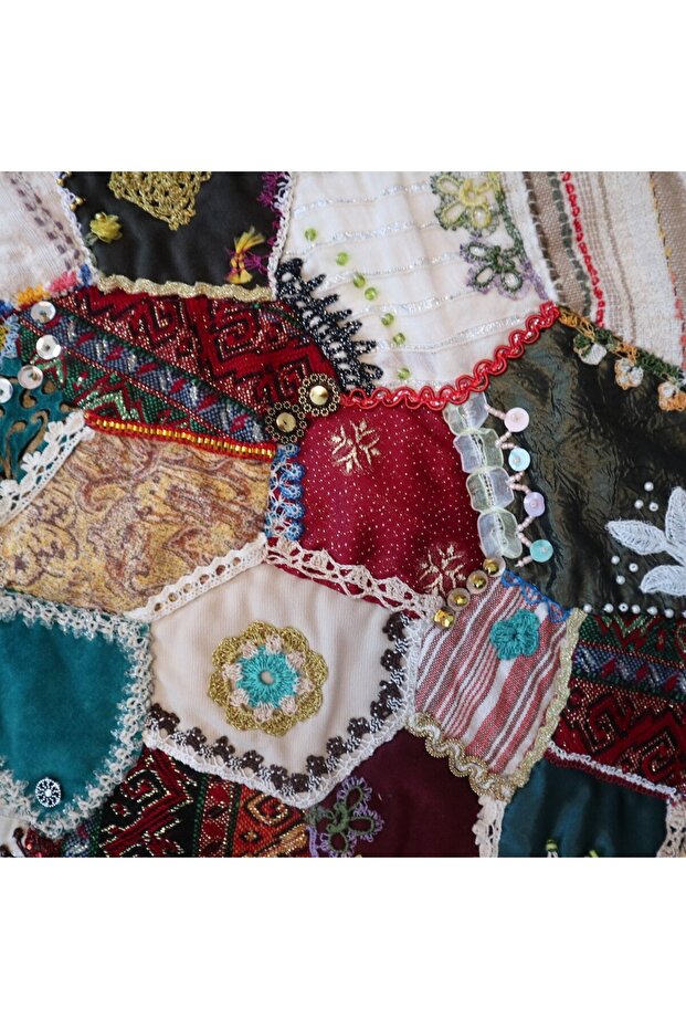 غطاء أريكة مجنون مرقع - 6