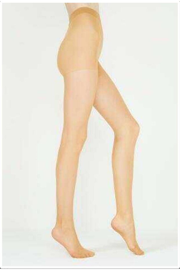 Fit Women Light Skin Color 15 Den Glossy Tights 12 Pieces