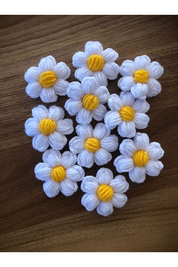 Motif 10 Pieces Daisy Motif
