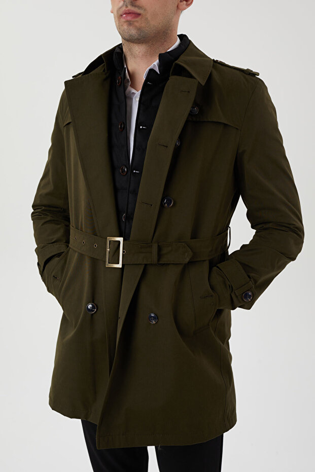 Slimfit Trençkot - 2