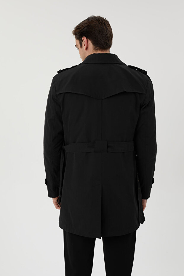 Slimfit Trençkot - 5