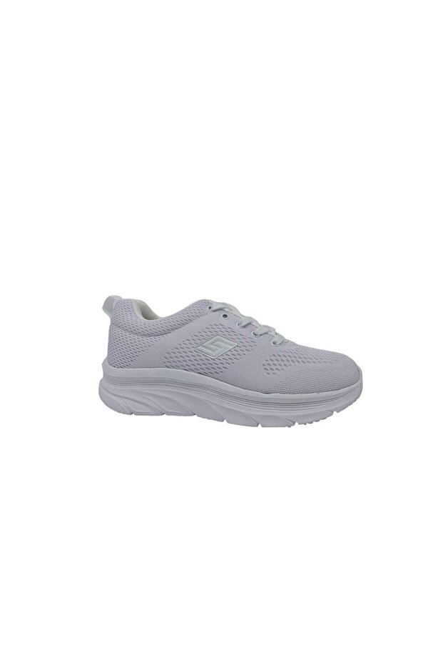 Parley 286 Women's White Mesh Daily Use Thick Sole Lightweight Sports Shoes