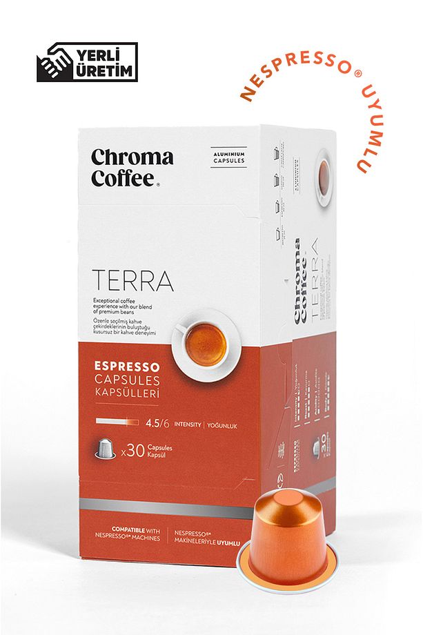 Terra 30 Adet Nespresso Uyumlu Kapsül Kahve - 1