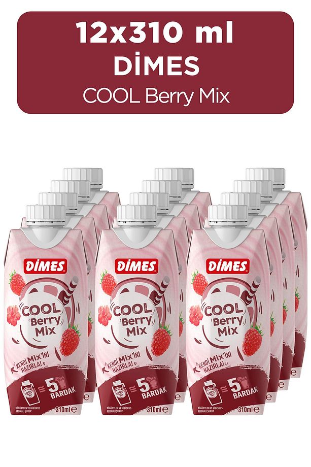 Cool Berry Mix 310ml - 12 Adet - 1