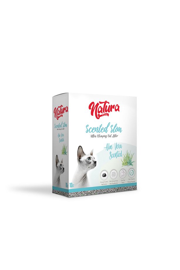 Scented Slim Cat Litter 10 lt x 2 ADET - 1
