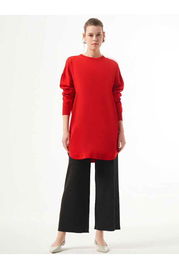 Kadın Merserize Tesettür Tunik - 1