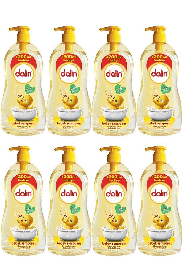 Bebek Şampuanı 900 Ml X 8 Adet (700+200 Ml) - 1