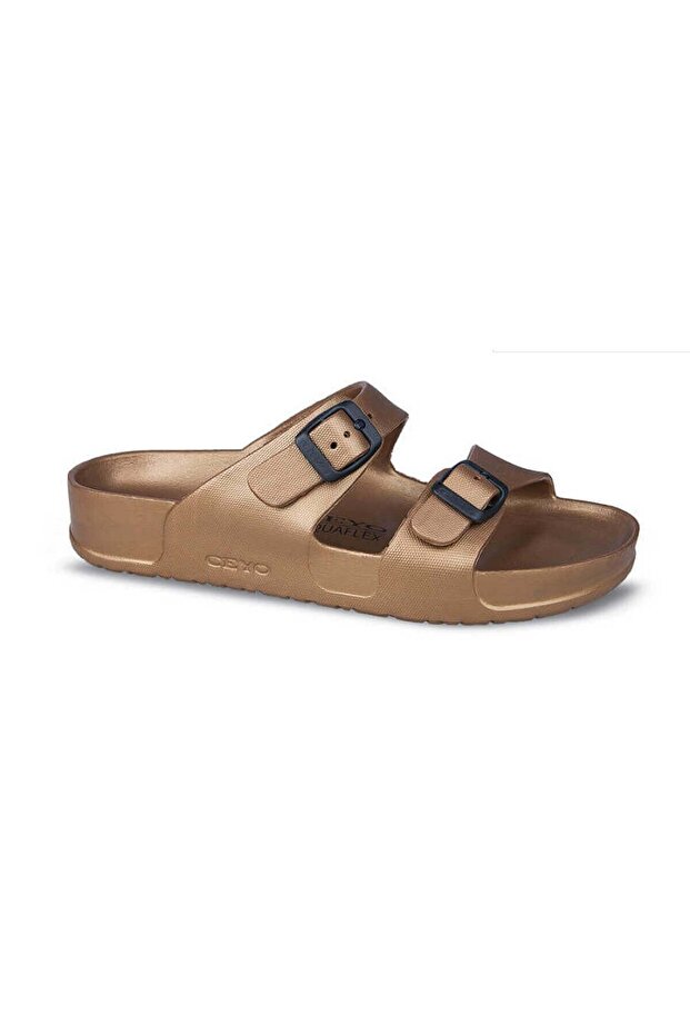 Aquaflex-Z1 Anatomical Copper Women's Slippers - Water-Friendly